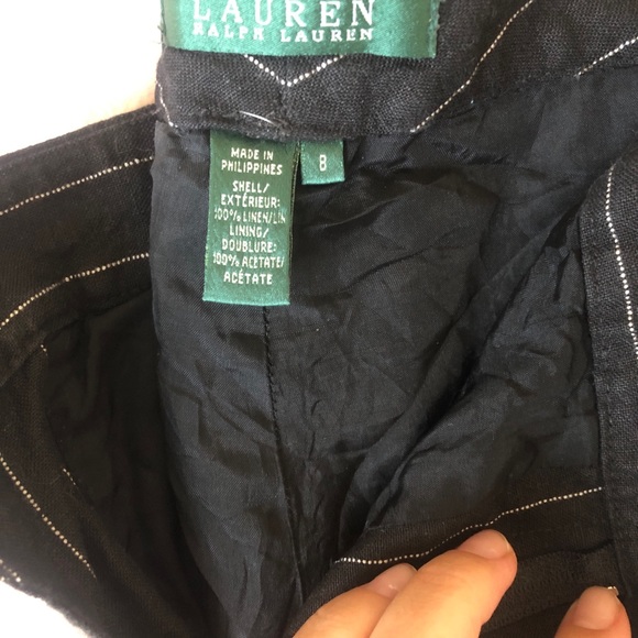 Ralph Lauren Linen Pinstripe Suit - Picture 4 of 6